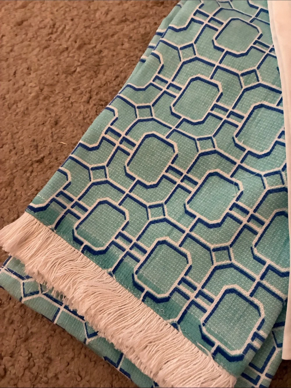 crown & ivy sewing down south dish towels and coasters
